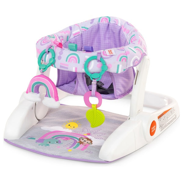 Bright Starts Sit-Me-Up Activity Floor Seat In Purple Paradise