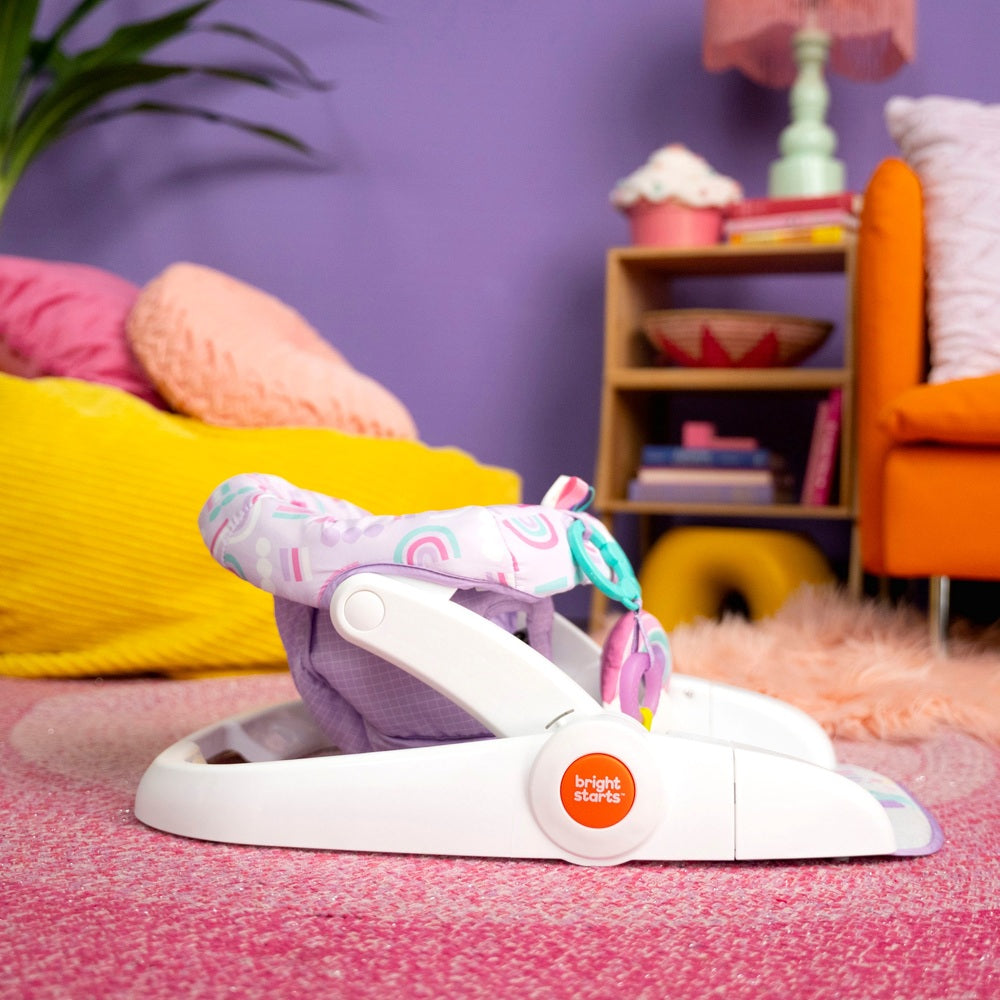 Bright Starts Sit-Me-Up Activity Floor Seat In Purple Paradise