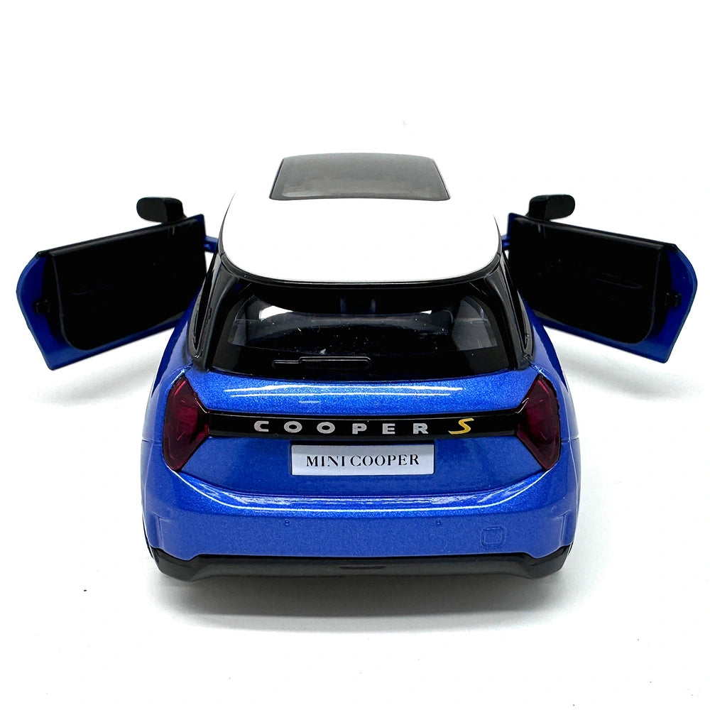 1:28 Mini Cooper Ev Series Pull Back Diecast Car
