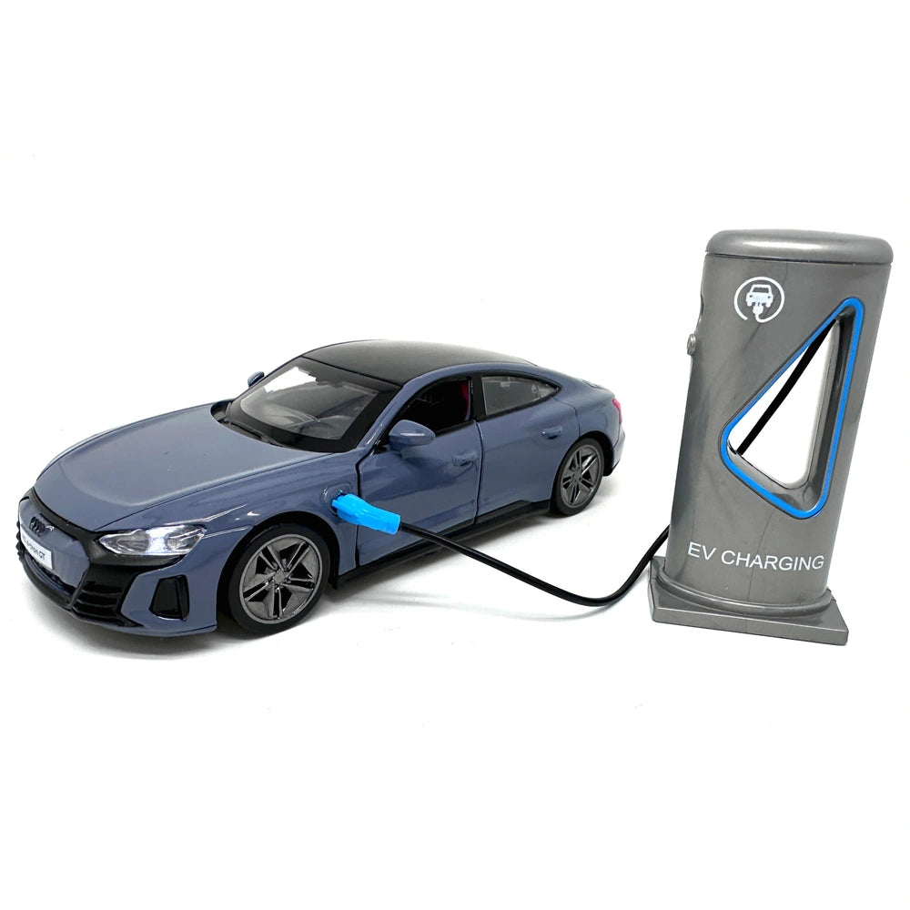 1:36 Audi Rs E-Tron Gt Ev Series Pull Back Diecast Car