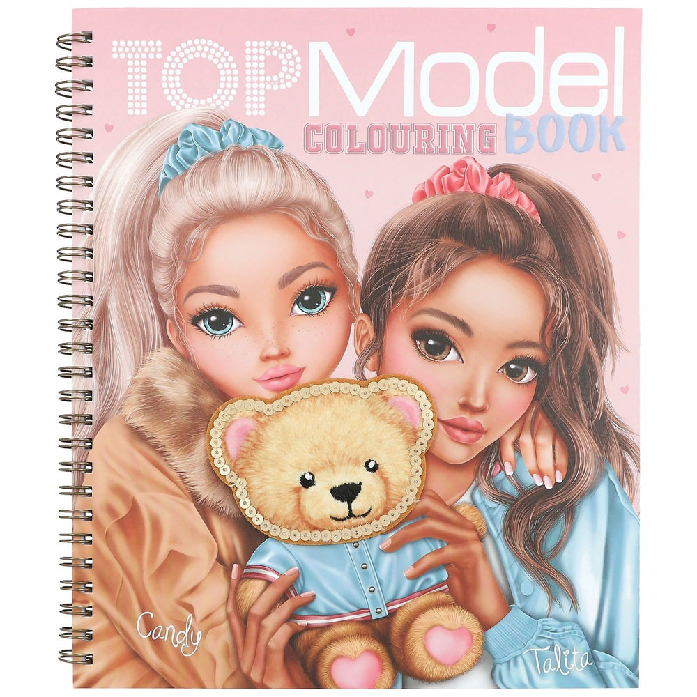 Topmodel Coloring Book Team Teddy