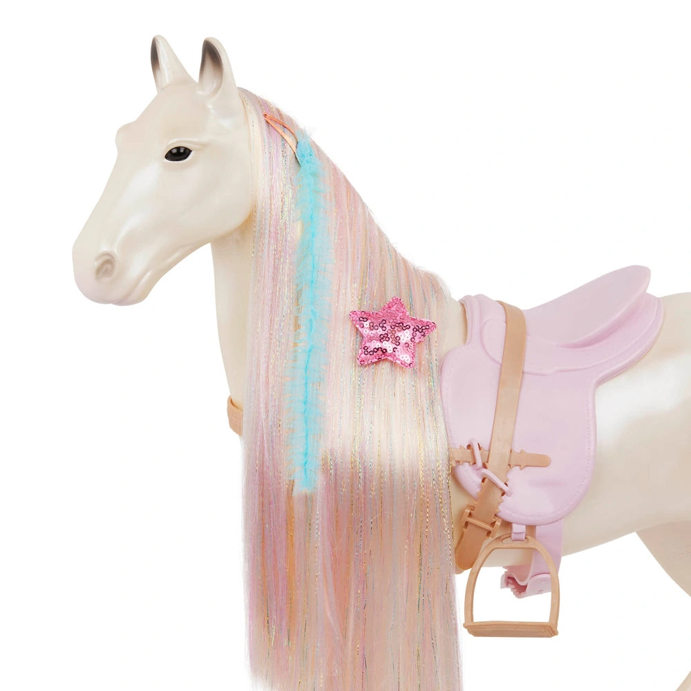 Our Generation Enchanting Horse With Ultra-Long Rainbow Hair