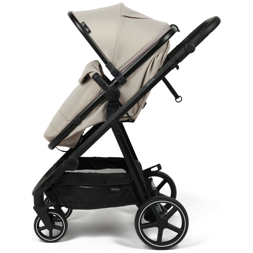 Origin Xti By Babylo 2-In-1 Travel System Bundle With Enfasafe R129 Car Seat Oatmeal