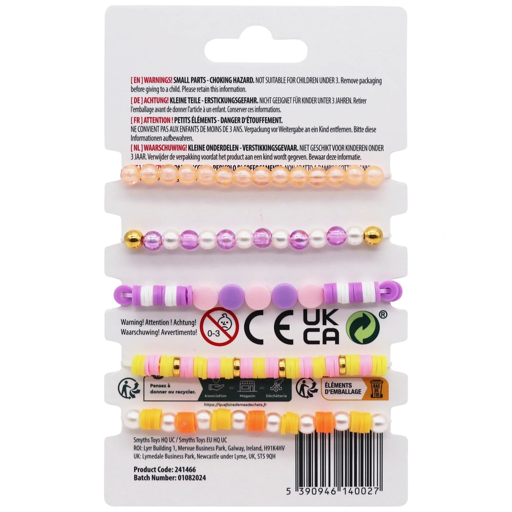 Dizzy Peach Friendship Bracelets 5 Pack