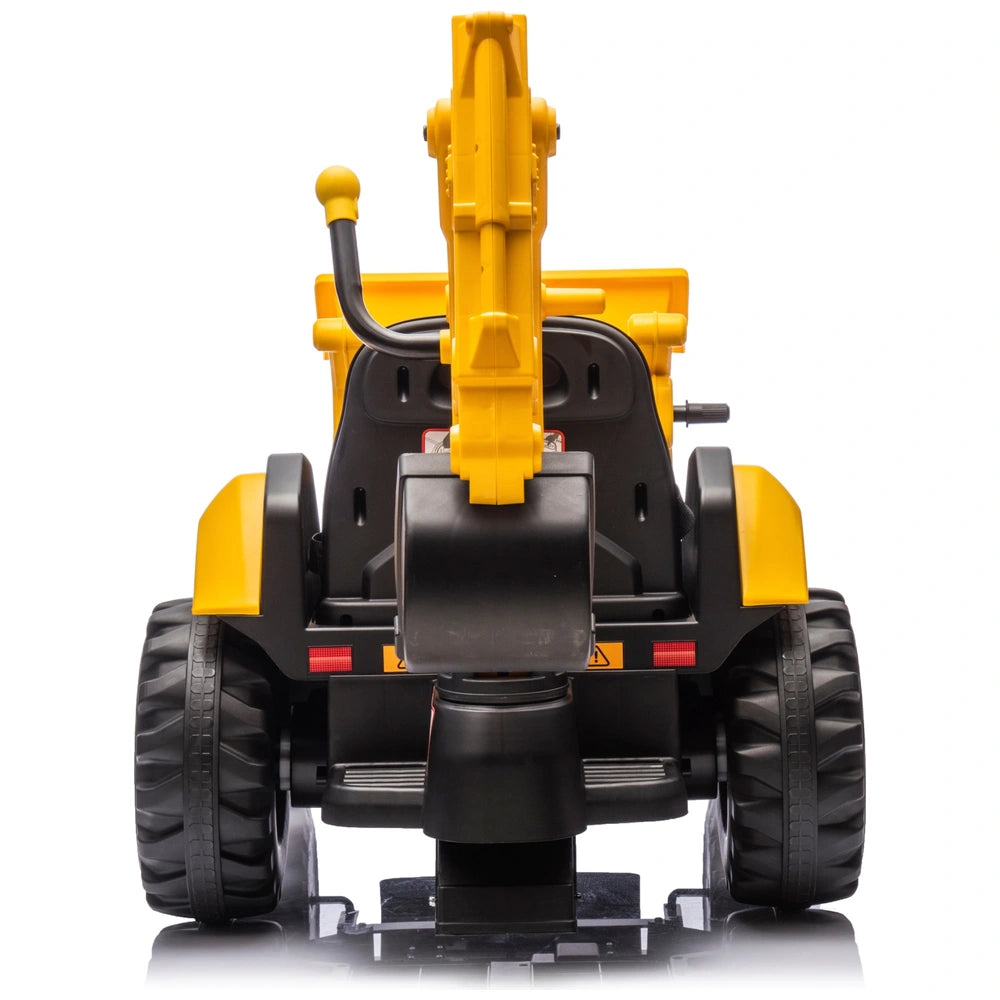 Cat Backhoe Tractor 10.8V Electric Ride On