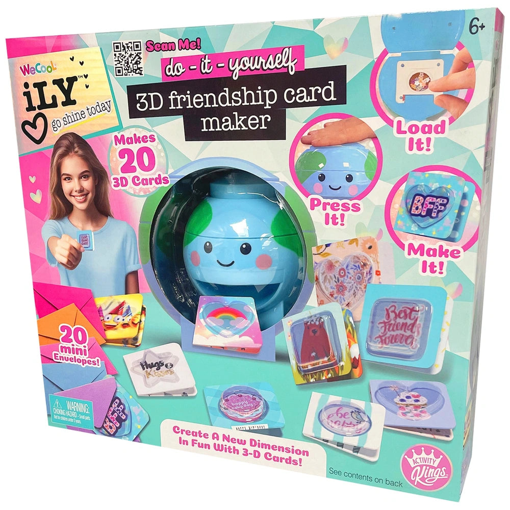 Ily 3D Friendship Card Maker
