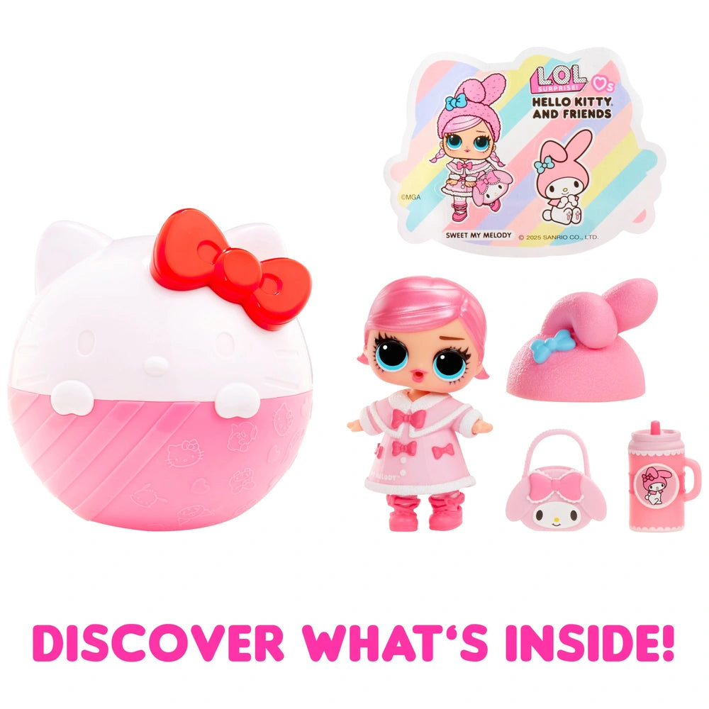 L.o.l. Surprise! Hello Kitty And Friends Tots Assortment