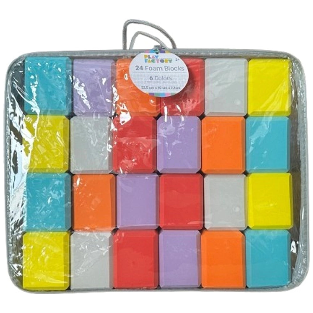 Play Factory Foam Blocks 24 Pack