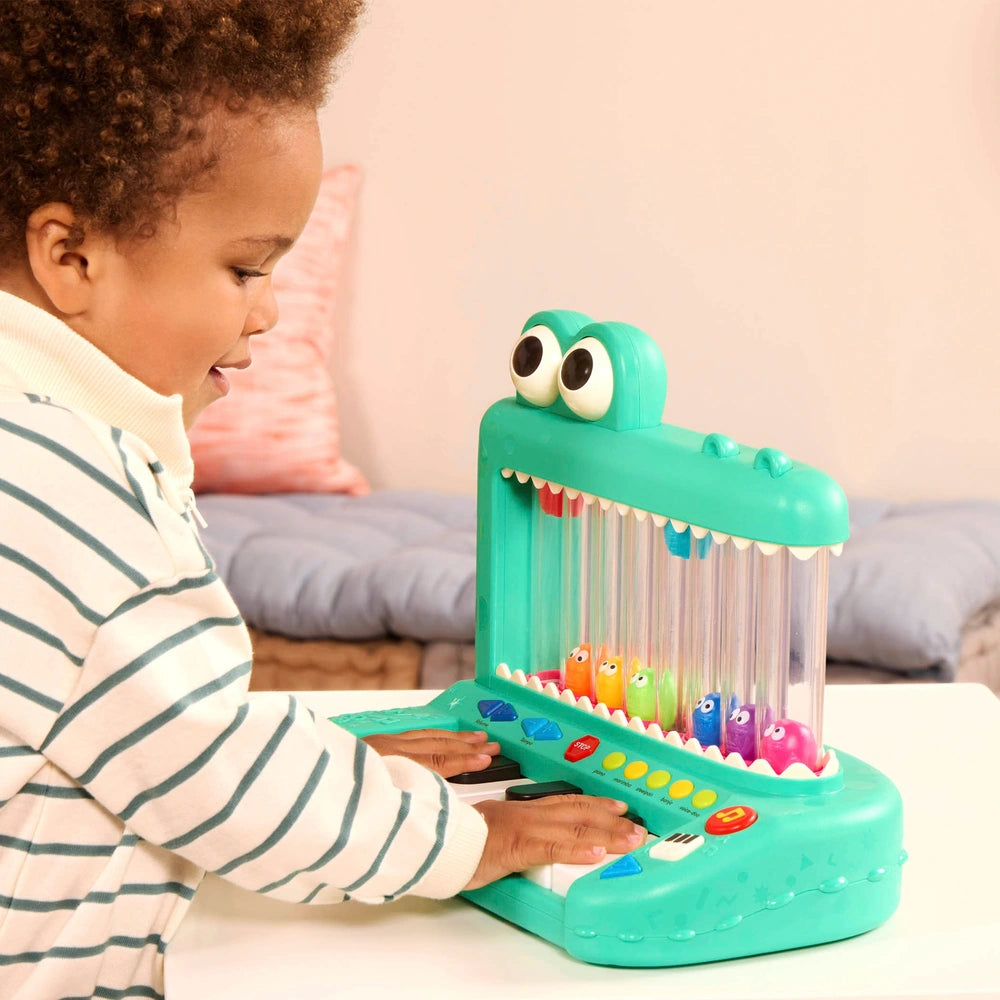 Battat Croco Pop Crocodile Piano Toy