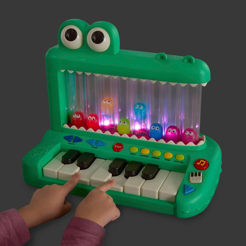 Battat Croco Pop Crocodile Piano Toy