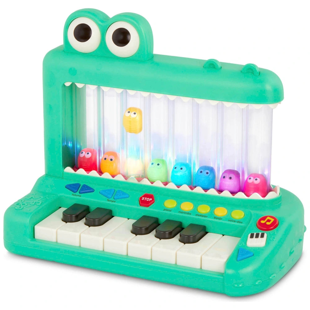 Battat Croco Pop Crocodile Piano Toy