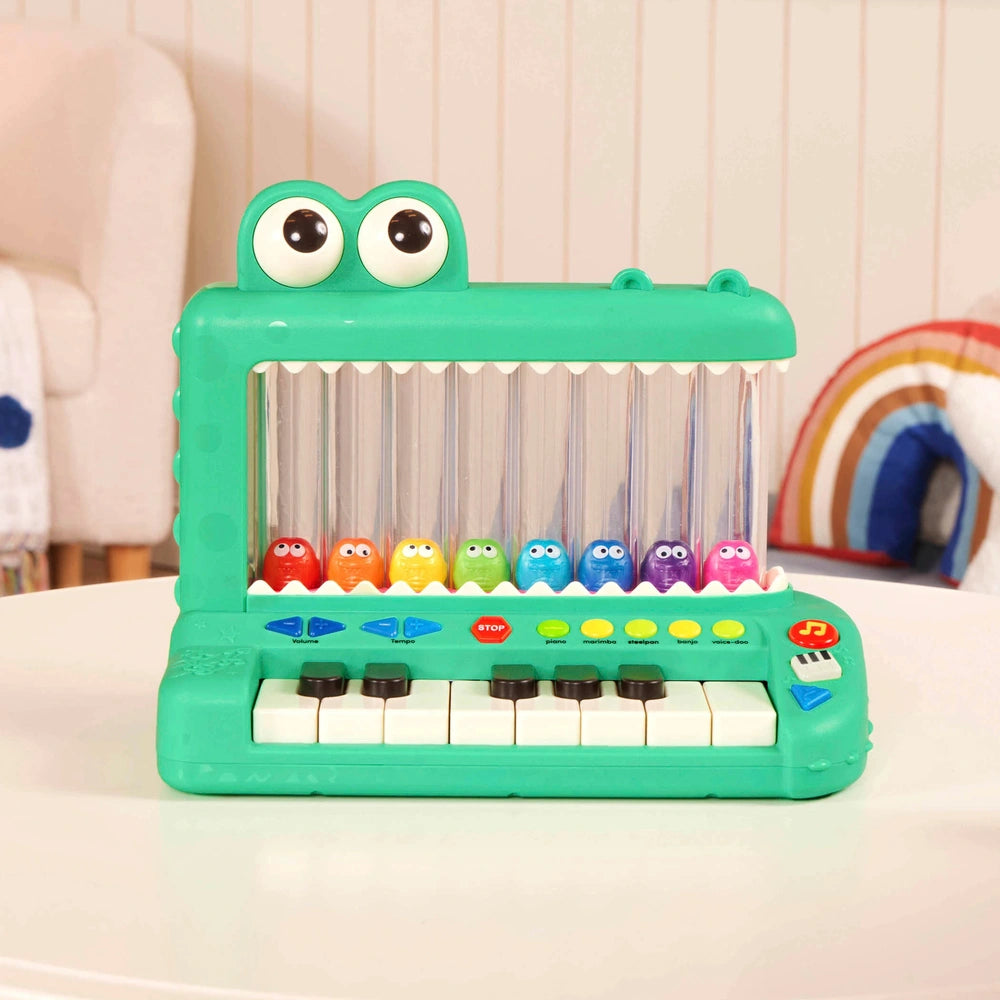 Battat Croco Pop Crocodile Piano Toy