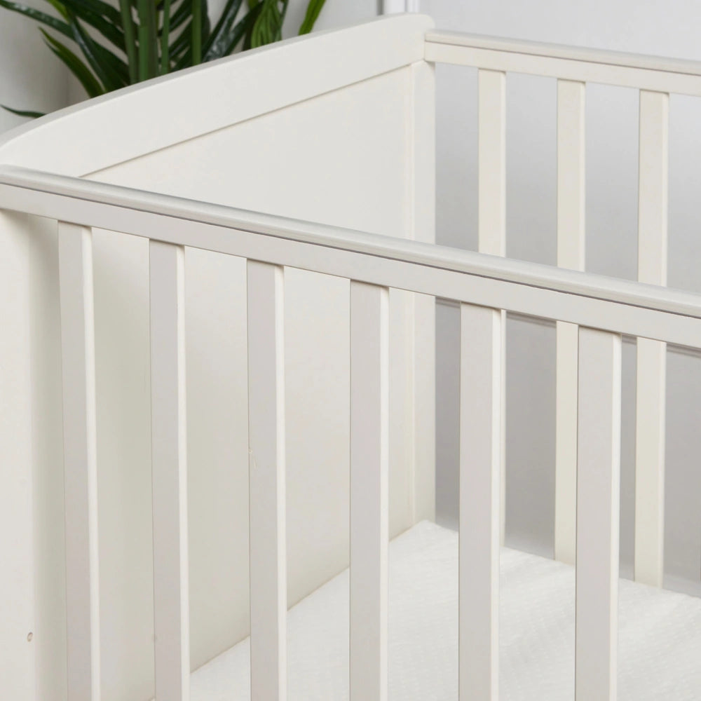 Baby Elegance Elle Cot In Stone Colour
