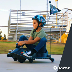 Razor Crazy Cart Shift Lithium-Powered Lightshow Drifting Go Kart