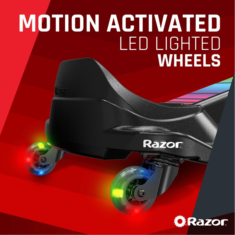 Razor Crazy Cart Shift Lithium-Powered Lightshow Drifting Go Kart