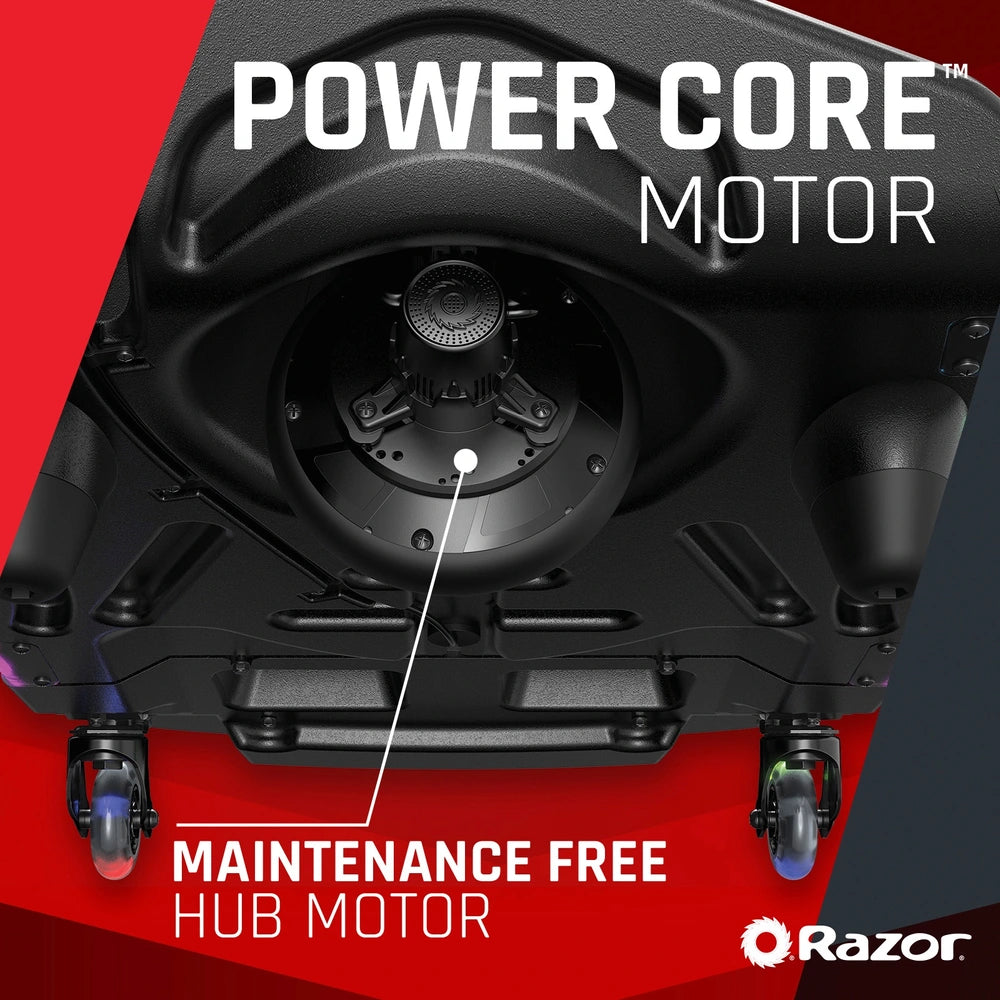 Razor Crazy Cart Shift Lithium-Powered Lightshow Drifting Go Kart