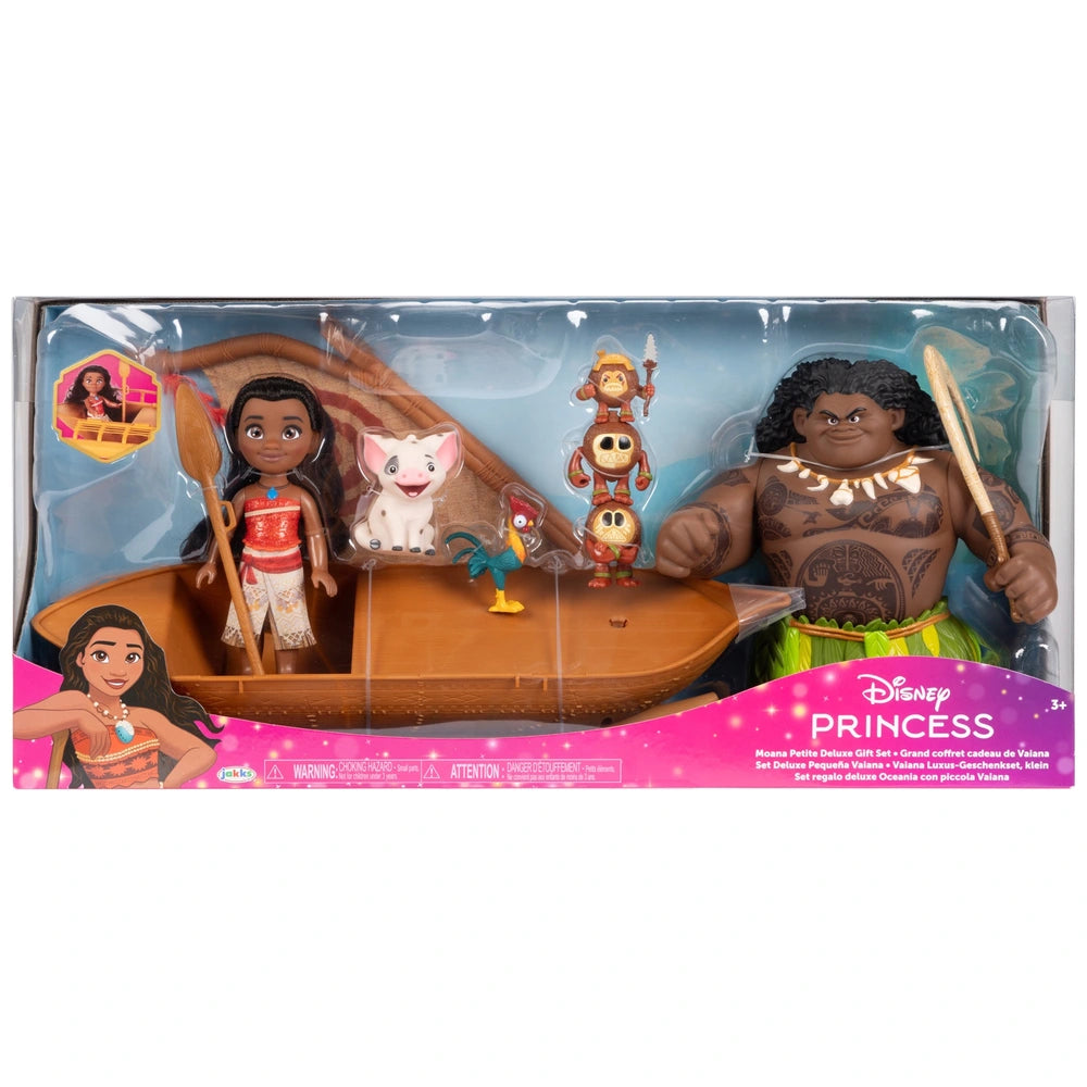 Disney Princess Dolls Petite Storytelling Deluxe Moana And Maui Set