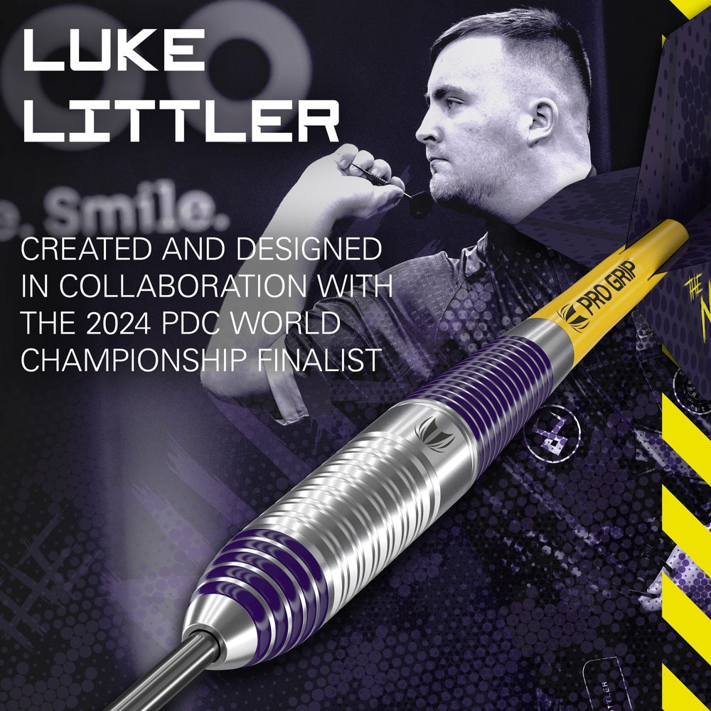 Luke Littler Steel-Tip Brass Darts Set