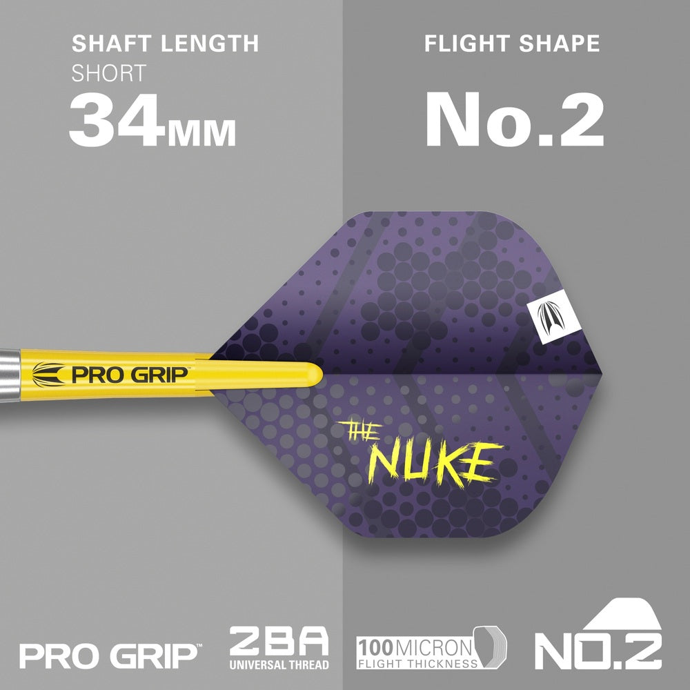 Luke Littler Steel-Tip Brass Darts Set