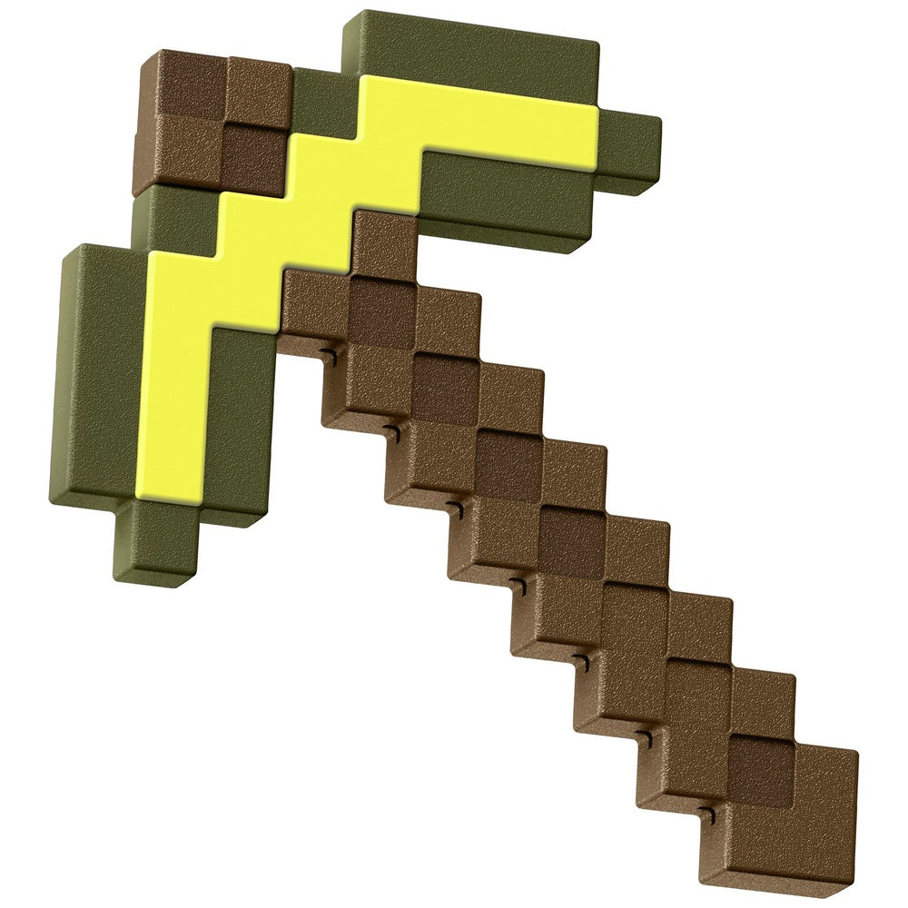 Minecraft Golden Pickaxe Toy 35Cm