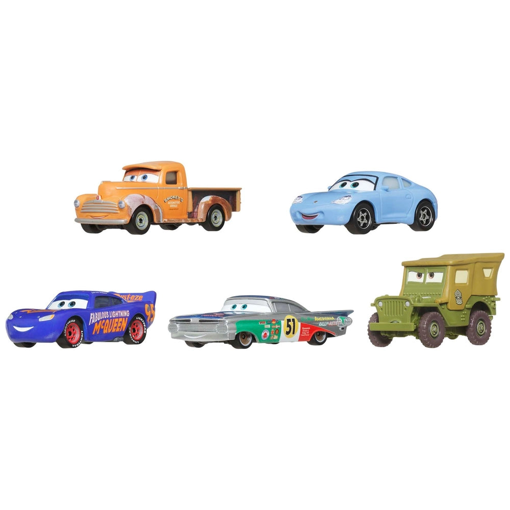 Disney Cars Diecast Cars Training Day At Willy's Butte 5 Pack