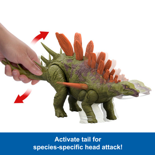Jurassic World Chaos Theory Dinosaur Action Figure Wild Roar Kentrosaurus