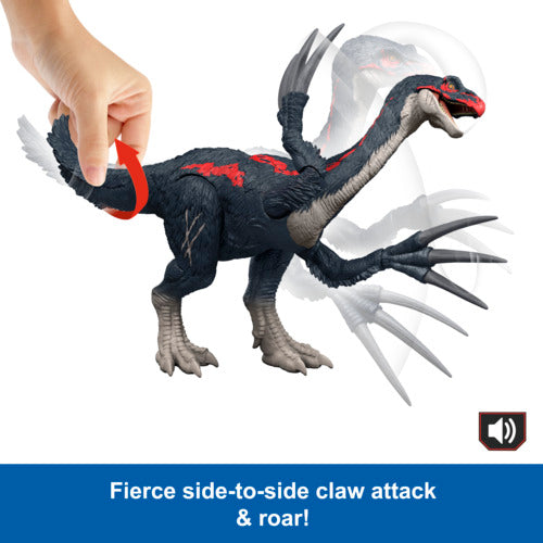 Jurassic World Chaos Theory Dinosaur Action Figure Slash 'N Roar Therizinosaurus