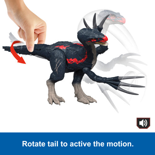 Jurassic World Chaos Theory Dinosaur Action Figure Slash 'N Roar Therizinosaurus