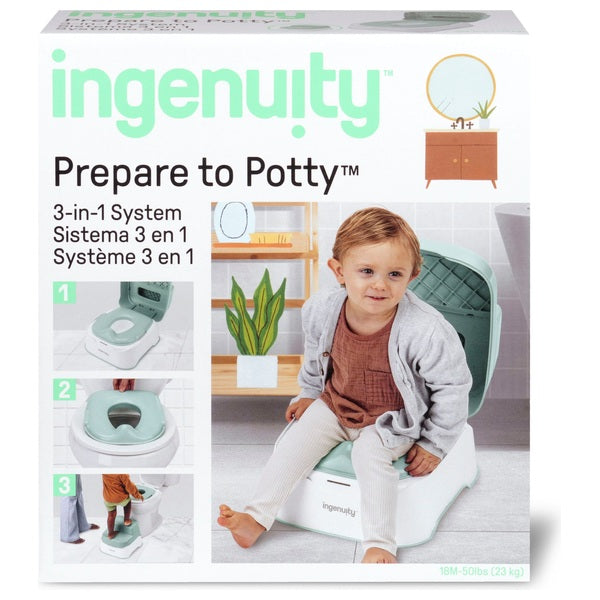Ingenuity Prepare To Potty 3-In-1 System