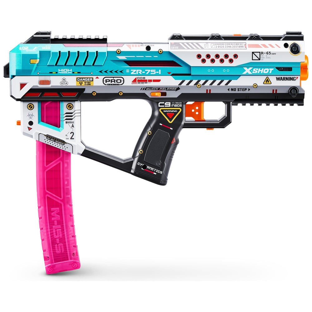 X-Shot By Zuru Skins Pro Series Fury-X Blaster With 40 Darts