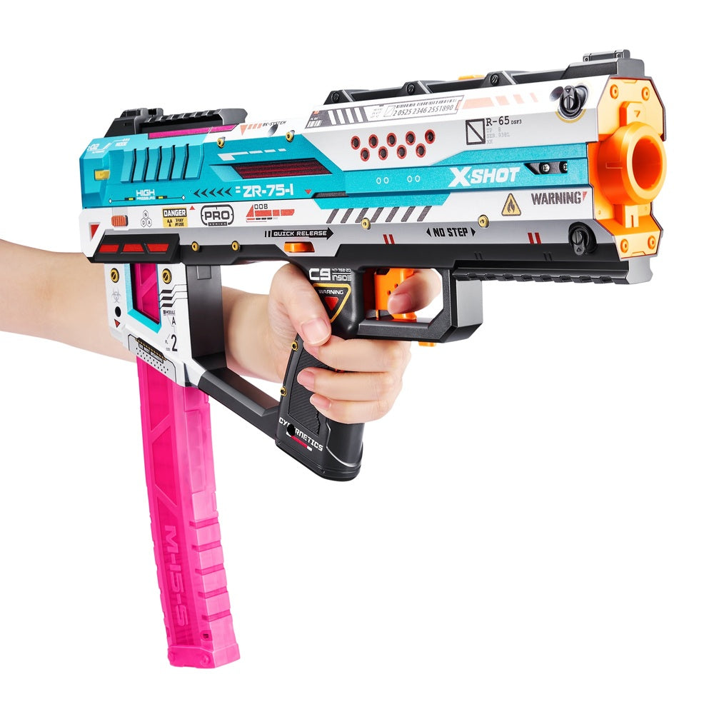 X-Shot By Zuru Skins Pro Series Fury-X Blaster With 40 Darts