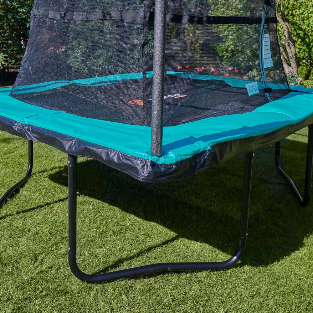 Thorpe Sports 8 X 6Ft Rectangular Trampoline With Enclosure