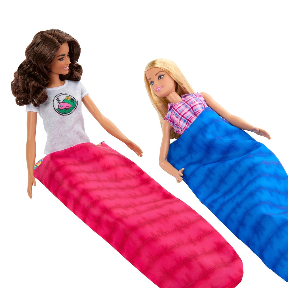 Barbie Camping Playset With 2 Dolls