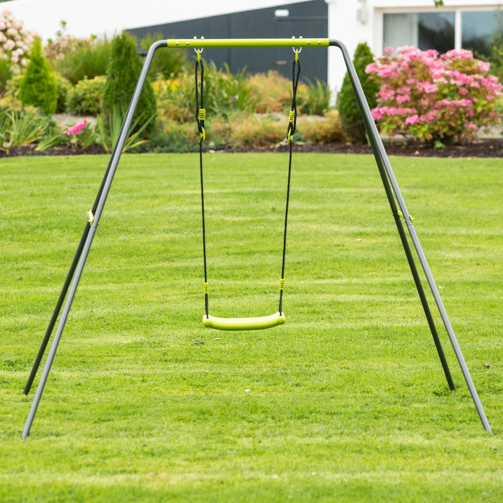 Single Seat Metal Swing Set