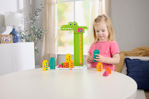 Fisher-Price Toy Stacking Adding Alligator