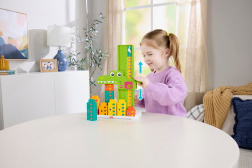 Fisher-Price Toy Stacking Adding Alligator
