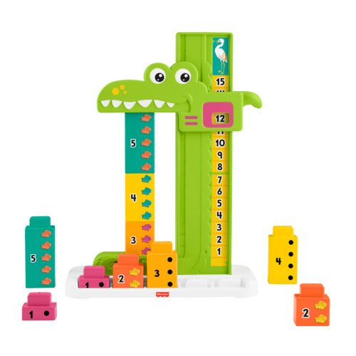 Fisher-Price Toy Stacking Adding Alligator