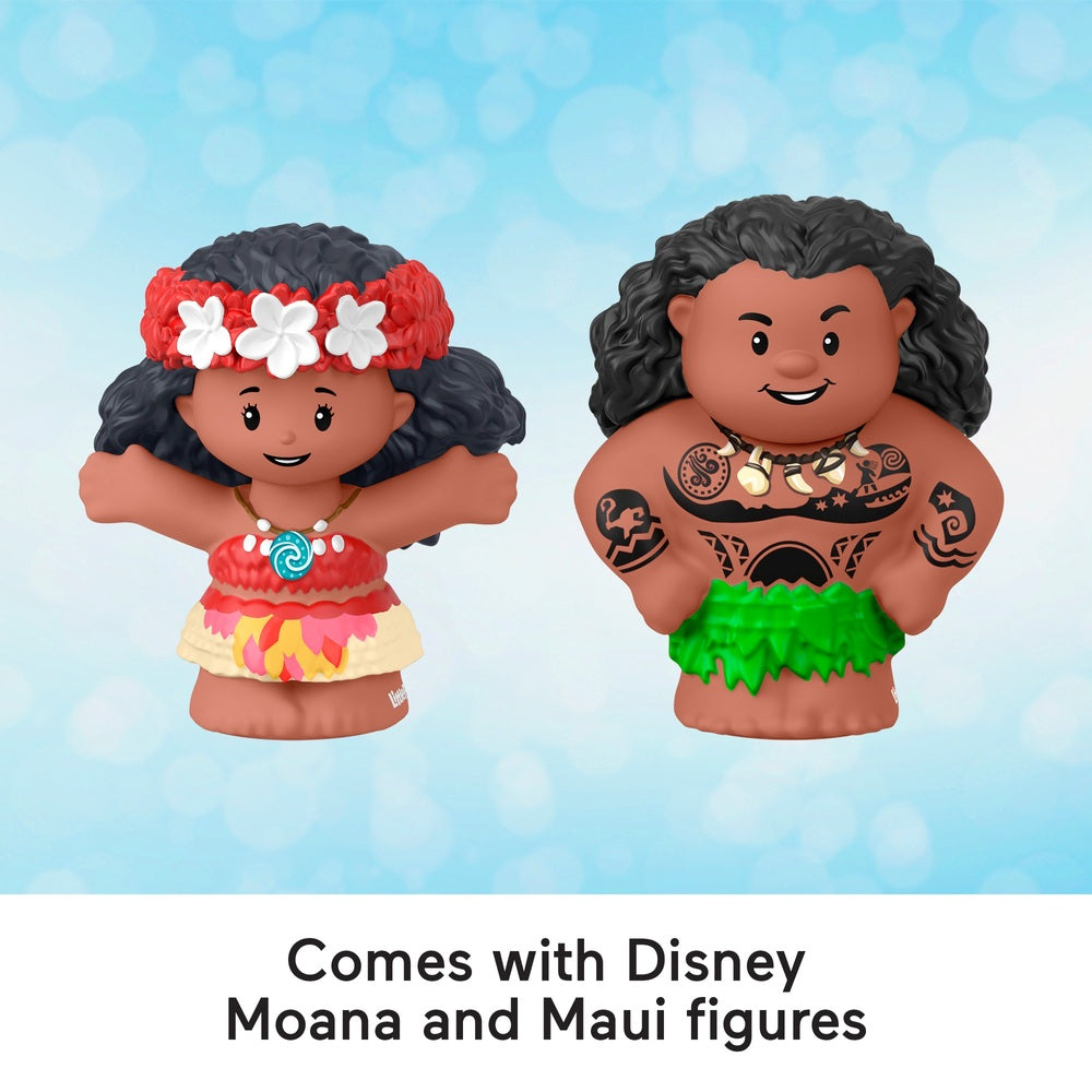 Fisher-Price Little People Disney Princess Moana & Maui's Canoe Set