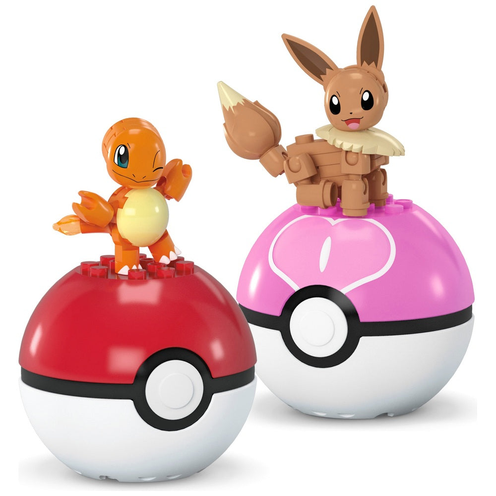 Mega Pokémon Poké Ball 2-Ball Pack Collection Assortment