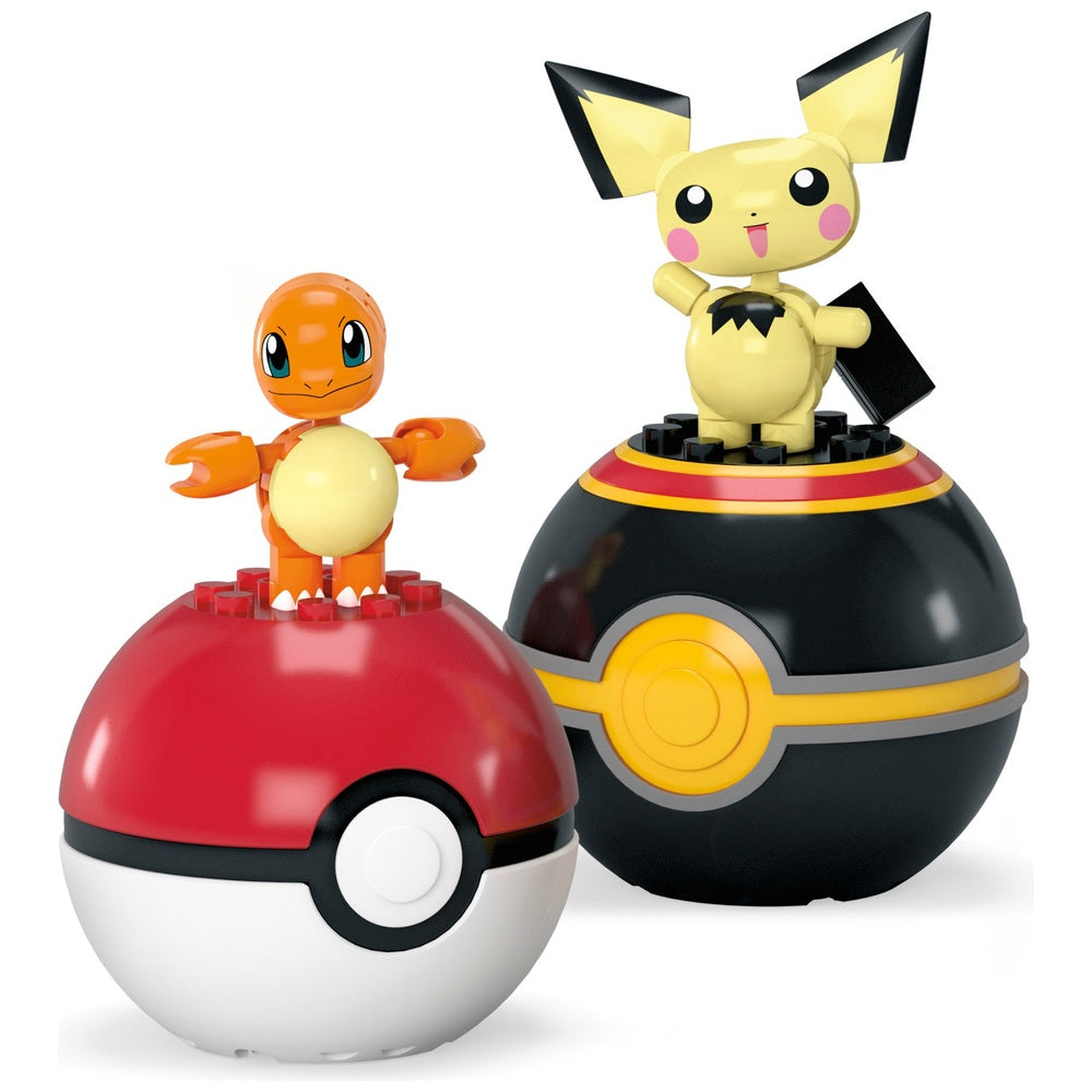 Mega Pokémon Poké Ball 2-Ball Pack Collection Assortment