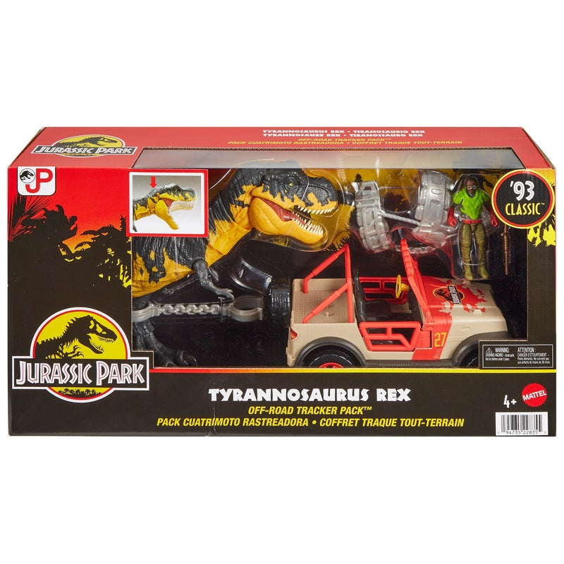 Jurassic Park Playset Tyrannosaurus Rex Off-Road Tracker