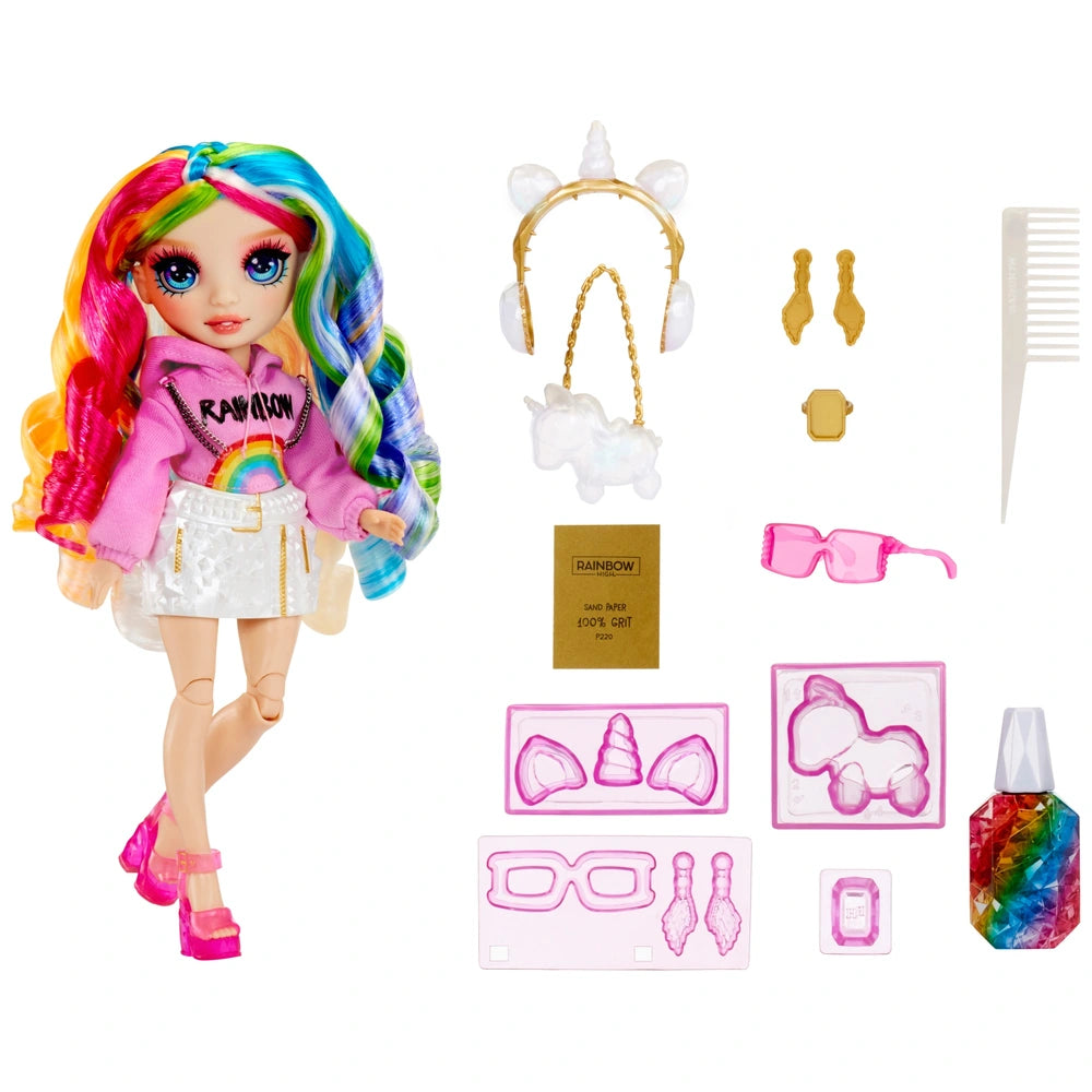 Rainbow High Creative Crystals Fashion Doll Amaya