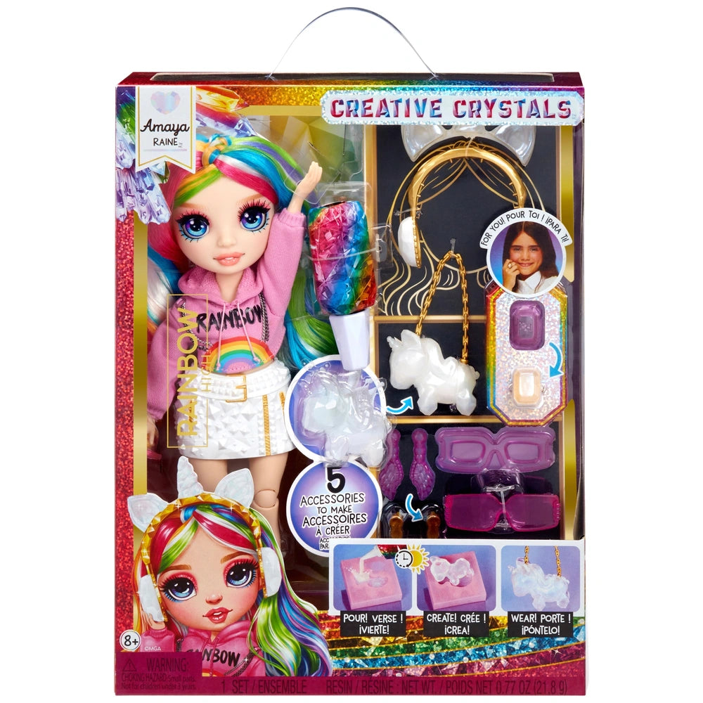 Rainbow High Creative Crystals Fashion Doll Amaya