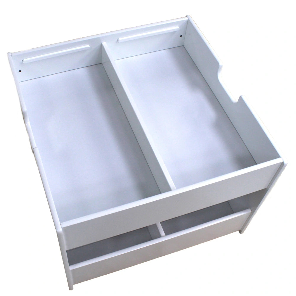 Build-It Build 'N' Store Wooden Storage Base Plate Table
