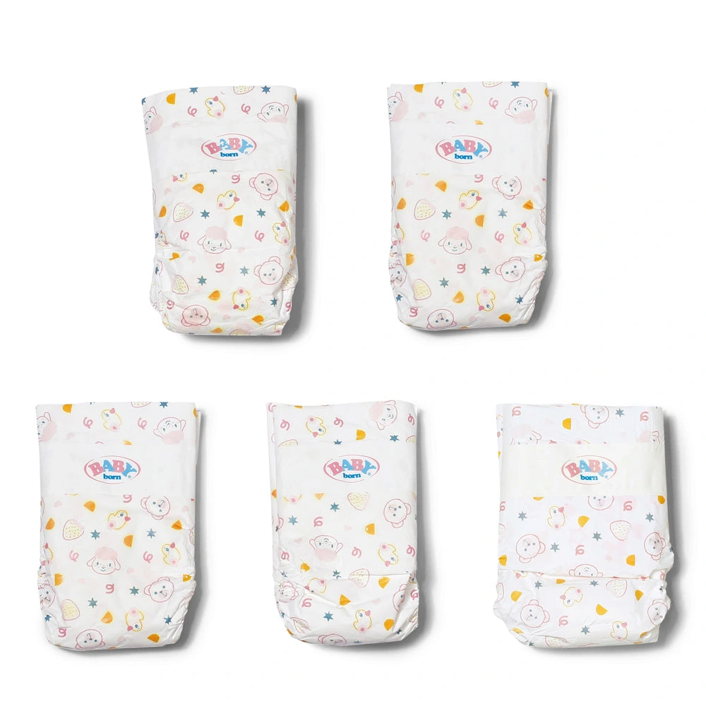 Baby Born Nappies 5-Piece Set