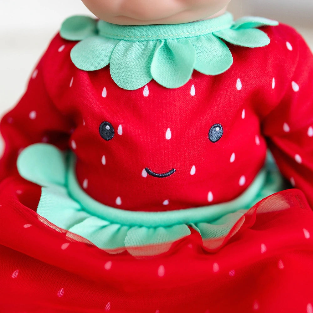 Tiny Treasures Outfit Strawberry Cutie Dress And Hat