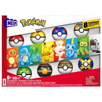 Mega Pokémon Beginner Trainer Team 8 Pack