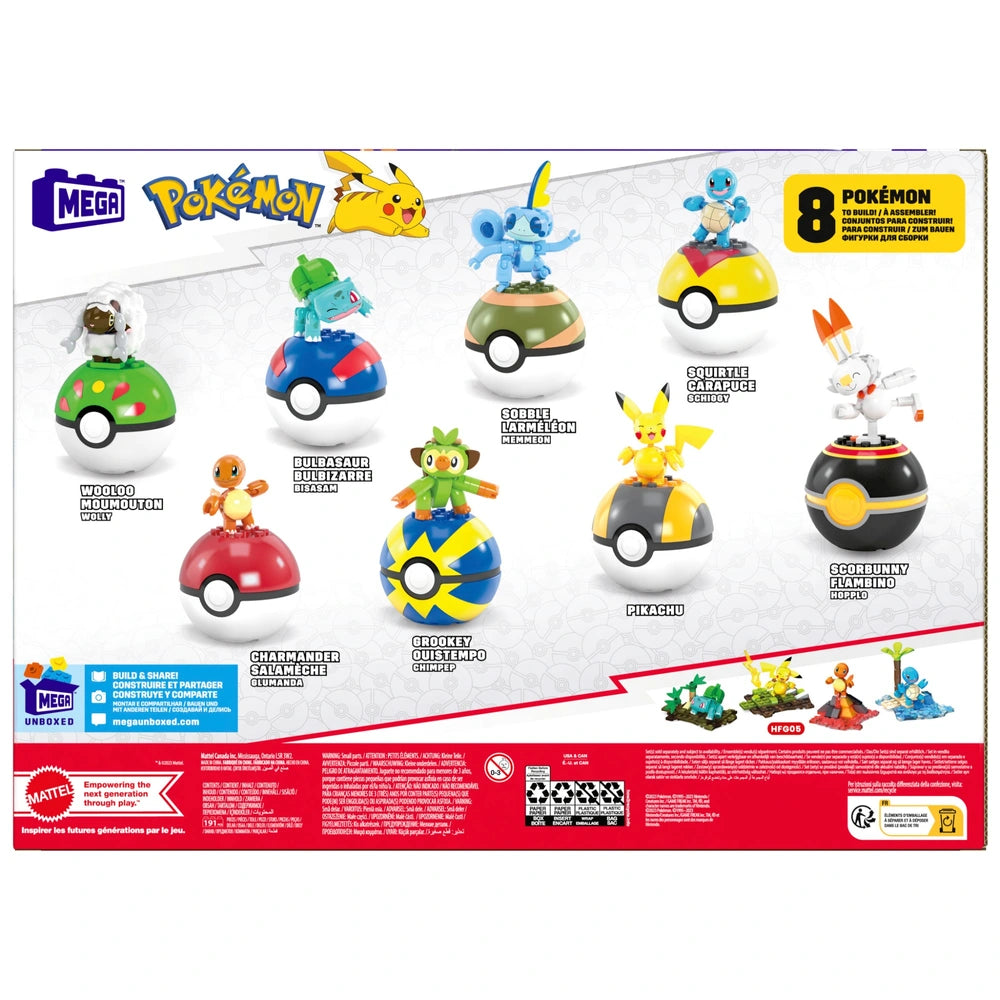 Mega Pokémon Beginner Trainer Team 8 Pack