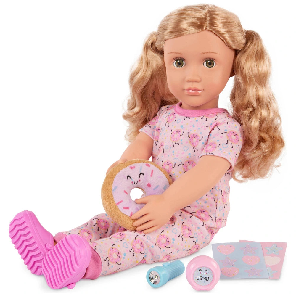Our Generation Deluxe Pjs And Plush Dreaming Of Donuts Outfit