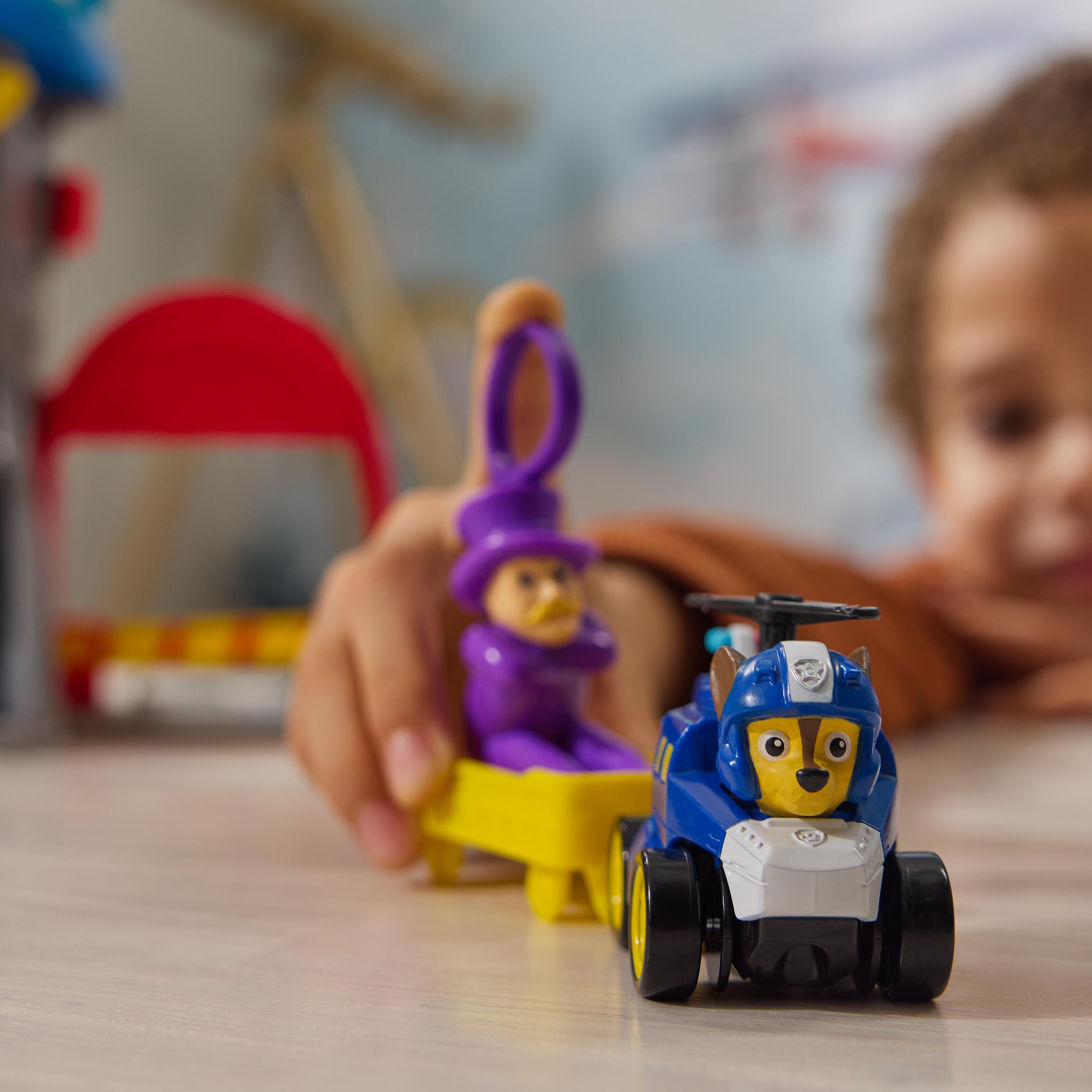 Paw Patrol: Air Rescue, Pup Squad Adventure Bay Airport Playset, With Chase Toy Car & Paw Patrol Vehicle Launcher
